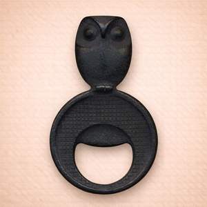 Cast Iron Open Here Wall Mounted <b>Bottle</b> <b>Opener</b> Vintage Rustic Design Strong Grip Easy Cap Removal <b>Bar</b> Kitchen Decor - Product Image 5