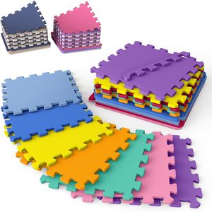12x12 Non-Toxic Soft Interlocking EVA Playmat 36 Tiles with Borders <b>Waterproof</b> <b>Foam</b> Puzzle Floor for Baby Plastic Flooring - Product Image 1