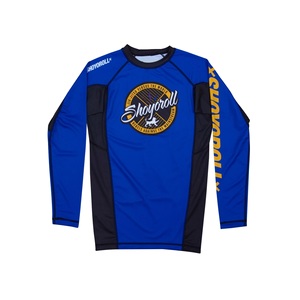Hommes femmes de haute qualité épais manches complètes jiu jitsu shoyoroll rash guard fabricants - Product Image 3