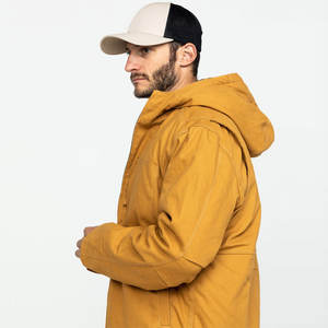 Veste de travail coupe-vent à fermeture éclair pour hommes, résistante à l'eau et respirante, pour un confort et une protection tout au long de la journée - Product Image 3