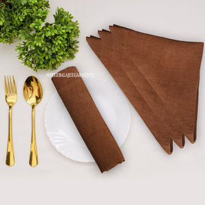 Hermosas Servilletas Cuadradas de Lino 100% Hechas a Mano, Reutilizables, Ecológicas, Orgánicas, Lavables a Máquina, Estilo Europeo, Accesorios Modernos - Product Image 3