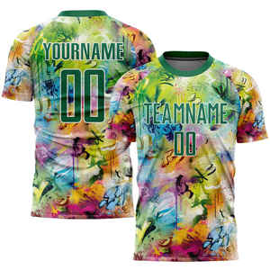 Ensemble de maillot de football imprimé par sublimation, respirant, 100% polyester, écologique, à séchage rapide, de haute qualité, fabriqué au Pakistan - Product Image 5