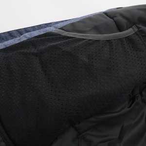 Dernière conception multicolore, légère et compressible, vestes courtes en duvet pour l'extérieur, col montant avec logo sur le devant - Product Image 4