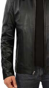 Chaqueta de Cuero Vacuno para Hombre, Nueva Moda, Resistente al Viento, Alta Calidad a Precio Razonable - Product Image 5