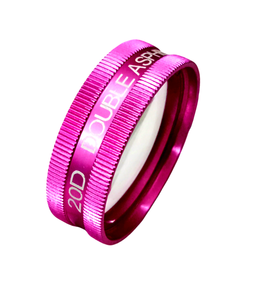 SS Brand New 20D Lente convexa asférica doble K9 y PMMA Material Equipo óptico Patrón plano redondo Compatible con OEM - Product Image 2