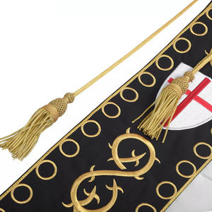 Kivotech logotipo personalizado hecho a mano Lodge bordado Banners Masonic Regalia Flags personalizado bordado bandera masónica de alta calidad - Product Image 4