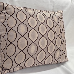 Wholesale Jacquard Cushion <b>Cover</b> 100% Polyester Pattern for Living Room Decor for Reading & <b>Bed</b> Rest - Product Image 1