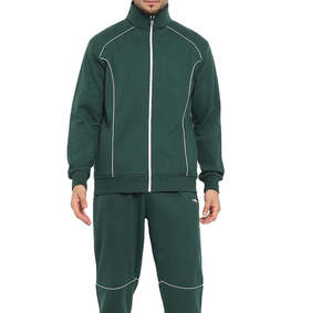 Survêtement décontracté à capuche pour homme, en coton 100%, pour la course à pied, l'entraînement ou le streetwear, séchage rapide, respirant - Product Image 2