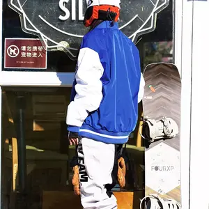 Venta al por mayor clásico estilo universitario Letterman chaqueta para hombres parches bordados chaqueta de etiqueta privada proveedor - Product Image 2