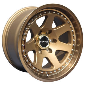 Fonyee 4X4 Tout-terrain 17X9J PCD 6X139.7 6X135 <span class=keywords><strong>2</strong></span> pièces Roue de voiture pour Sliverado 4Runner Ford F-150 Tacama Ranger Ram - Product Image 1