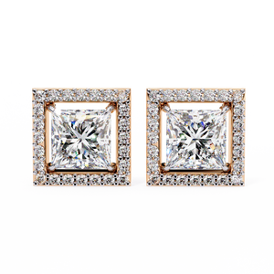 Pendientes Únicos de Oro de 18K con Diamante Cultivado en Laboratorio, Pendientes de Diamantes Premium - Product Image 5