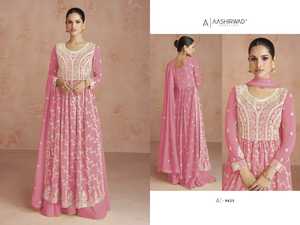 Ropa india y paquistaní de crepé pesado, ropa de mujer Salwar Kameez para mujer, ropa a precio de exportación - Product Image 4