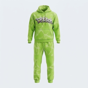 Nouveauté : Ensemble de survêtement pour homme, style streetwear, léger, respirant, séchage rapide, fermeture éclair intégrale - Product Image 1