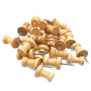 Clavijas de Madera Suaves para Pizarra Decorativa, Clavijas de Corcho para Oficina, Escuela y Hogar - Product Image 2
