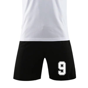 Conjunto de uniforme de fútbol de Material de poliéster transpirable y de secado rápido Diseña tu propio Conjunto de jersey y pantalones cortos de fútbol para Unisex - Product Image 5