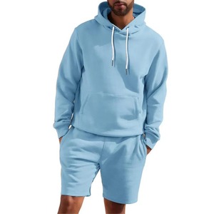 Ensemble survêtement et short à capuche personnalisés survêtements baggy d'été survêtement pantalon de survêtement et costume à capuche vente de gros pour hommes - Product Image 3