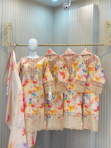 Ssumaira's Women Shalwar Kameez Pakistani & Indian 3 piezas cosido Anarkali Vestidos - Product Image 4