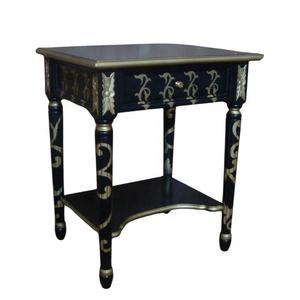 Mesitas de Noche Estilo Francés, Reproducción Antigua, Mesa Auxiliar Clásica, Mesa para Lámpara, Muebles para el Hogar de Estilo Europeo - Product Image 5