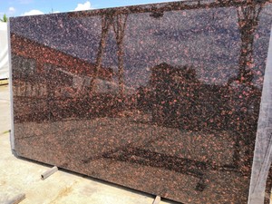 Tan Brown Indian 100% Natural Granite Slabs Tiles <b>Blocks</b> Modern Design Style Polished <b>Building</b> Facade Stonemines - Product Image 4