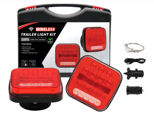 <span class=keywords><strong>Feux</strong></span> <span class=keywords><strong>arrière</strong></span> LED <span class=keywords><strong>sans</strong></span> <span class=keywords><strong>fil</strong></span> magnétiques 12V-24V avec fonctions de freinage, de clignotement et de marche <span class=keywords><strong>arrière</strong></span>, faciles à installer, pour situations d'urgence sur <span class=keywords><strong>remorque</strong></span> - Product Image 5