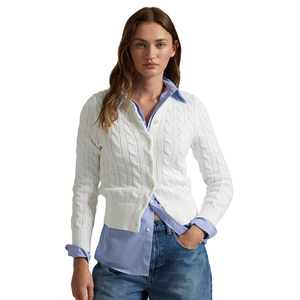 Autum เสื้อสเวตเตอร์ถักคาร์ดิแกนมีกระดุมสีขาวคอวีแบบคลาสสิกแขนยาวลำลองสำหรับฤดูหนาวและชุดทำงาน - Product Image 3