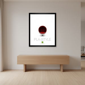 Marco de Plástico Negro Brillante Estilo PLA BÁSICO de 60x80cm NECR23 para Bubola y Naibo - Product Image 3