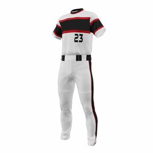 Uniforme de béisbol transpirable de alta calidad Uniforme de béisbol de manga corta Uniforme de béisbol a granel - Product Image 1