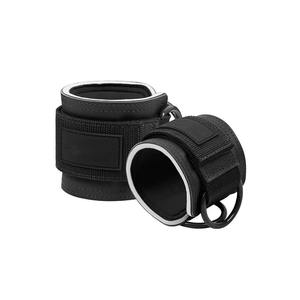 Correa de Tobillo Ajustable para Máquina de Cable, Almohadilla de Neopreno, Anillo Doble de Acero, Tobilleras de Gimnasio para Entrenamiento de Piernas y Glúteos - Product Image 2