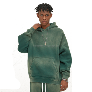 Nouveau sweat à capuche zippé de haute qualité, uni et en polaire épais, 360G, sweat à capuche zippé d'automne et d'hiver, sweat à capuche uni épais - Product Image 1