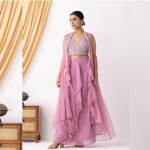 Nueva colección Traje occidental de trabajo manual de tres piezas para la temporada de Bodas de moda Loon para mujeres a precios mayoristas - Product Image 1