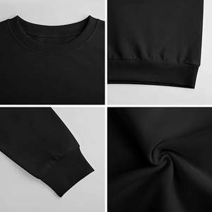 Sudadera de cuello redondo de algodón 100% personalizada, diseño bordado personalizado para mujeres y hombres, regalo de invierno y otoño - Product Image 6