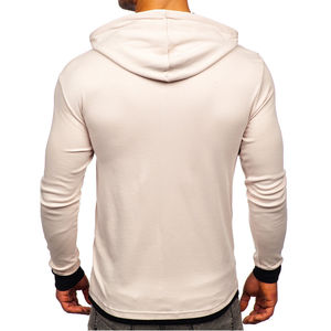 Sudaderas con Capucha para Hombre, 100% Algodón, Impresión Personalizada, con Cierre, Forro Polar 3D, para Invierno, Venta al Por Mayor - Product Image 4