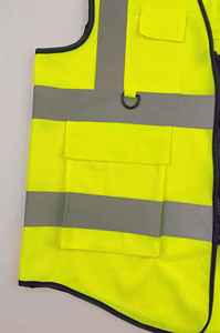 2025 enduit chaud gilet veste personnalisé de haute qualité haute visibilité sécurité imperméable coupe-vent Pu haute réfléchissant étanche à l'eau pour les hommes - Product Image 5