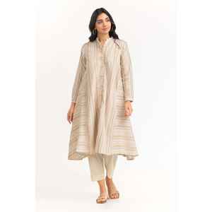 Camisa de Mujer Marrón Teñida con Hilo, Logotipo Bordado, Decoración de Lentejuelas, Holgada, Tallas XS-XL Disponibles, Seda, Satén, Lino, Popelina, Formal, Estampado de Leopardo - Product Image 2