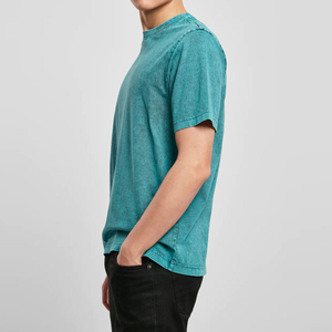 Derniers modèles de t-shirts pour hommes T-shirts à la mode pour hommes T-shirts pour adultes de couleur unie pour hommes avec logo personnalisé - Product Image 5