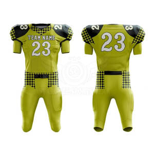 Ropa de fútbol americano 2025, camiseta de Liga en blanco sublimada personalizada, uniforme de fútbol americano - Product Image 1