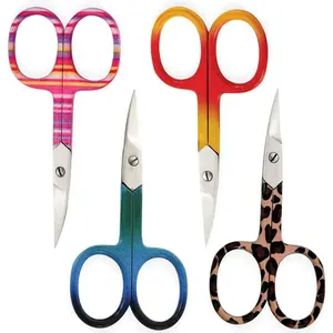 Las mejores tijeras profesionales para uñas 2023 para niños, tijeras portátiles para manicura con hoja curva de acero inoxidable, punta afilada - Product Image 4