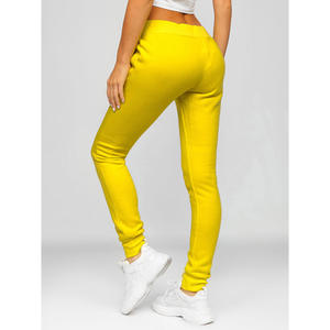 Pantalon de jogging de sports d'hiver pour femmes personnalisé nouveau style de pantalon de survêtement en toile à taille élastique - Product Image 3