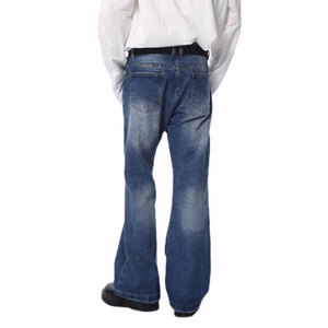 All Season Street Wear Style Men Flare Jeans en línea Mejor venta Precio más bajo Hombres Flare Jeans - Product Image 2