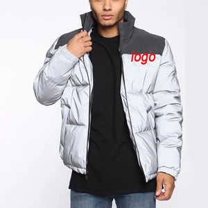 Veste matelassée en nylon grande taille avec doublure en coton 100% duvet 300g+ Manteau d'hiver décontracté pour homme Personnalisé Chaud Imperméable Coupe-vent - Product Image 6