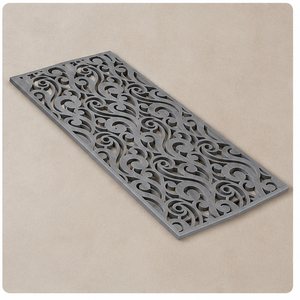 Handmade Wooden <b>Wall</b> Art <b>Islamic</b> Pattern Rectangle Gray Frame Traditional Design Home <b>Decoration</b> Large 33-40 Inches - Product Image 3
