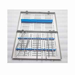 Juego de Microcirugía Dental Reutilizable de Acero Inoxidable Alemán con Certificación CE, 9 Piezas, Base de Instrumentos Quirúrgicos - Product Image 3