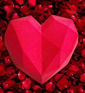 Molde de Silicona para Pastel en Forma de Corazón Floral International de 9 Pulgadas, Antiadherente, Suave, Flexible, Apto para Lavavajillas, Seguro para Alimentos, Fácil Desmolde - Product Image 5