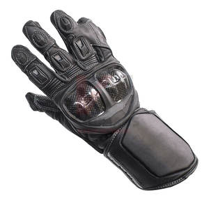 Gants de course d'été de moto haut de gamme gants de moto en cuir véritable de qualité A + hommes vêtements de course automobile de qualité supérieure respirants - Product Image 5