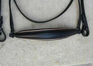 Tack Rose Gold Piping Drop Noseband Horse Bridle -Rose Gold - Product Image 2