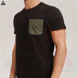 เสื้อยืดผ้าฝ้ายผู้ชายแบบลำลองแห้งเร็วระบายอากาศได้ดี100% - Product Image 5