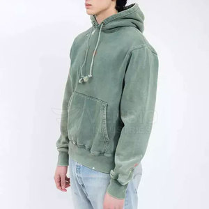 เสื้อฮู้ดดี้แบบวินเทอร์แอซิดวอช ผลิตในปากีสถาน พร้อมพิมพ์ลายดิจิทัล โลโก้และสีตามสั่ง คุณภาพสูง เหมาะสำหรับใส่ลำลอง - Product Image 2