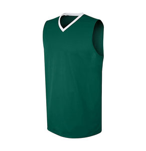 2024 última camiseta de baloncesto de sarga de aparejos universitarios personalizada talla XS gran oferta uniforme de práctica de sublimación ropa deportiva con logotipo personalizado - Product Image 2