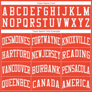 Maillot de basket-ball personnalisé orange et blanc à col rond, hauts de sublimation, uniformes de basket-ball en mesh à séchage rapide pour hommes - Product Image 4