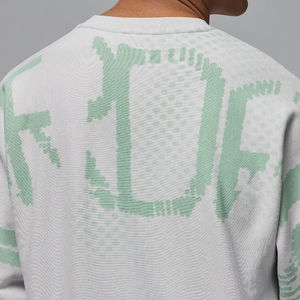 Sweat Surdimensionné en Molleton de Coton pour Hommes Sweat Personnalisable OEM avec Motif Décoration Sweat pour Hommes - Product Image 4